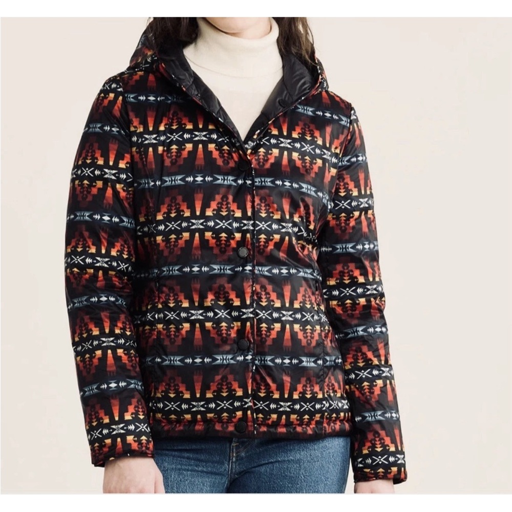 Pendleton Tucson Down Reversible Jacket $220 Med … - image 5